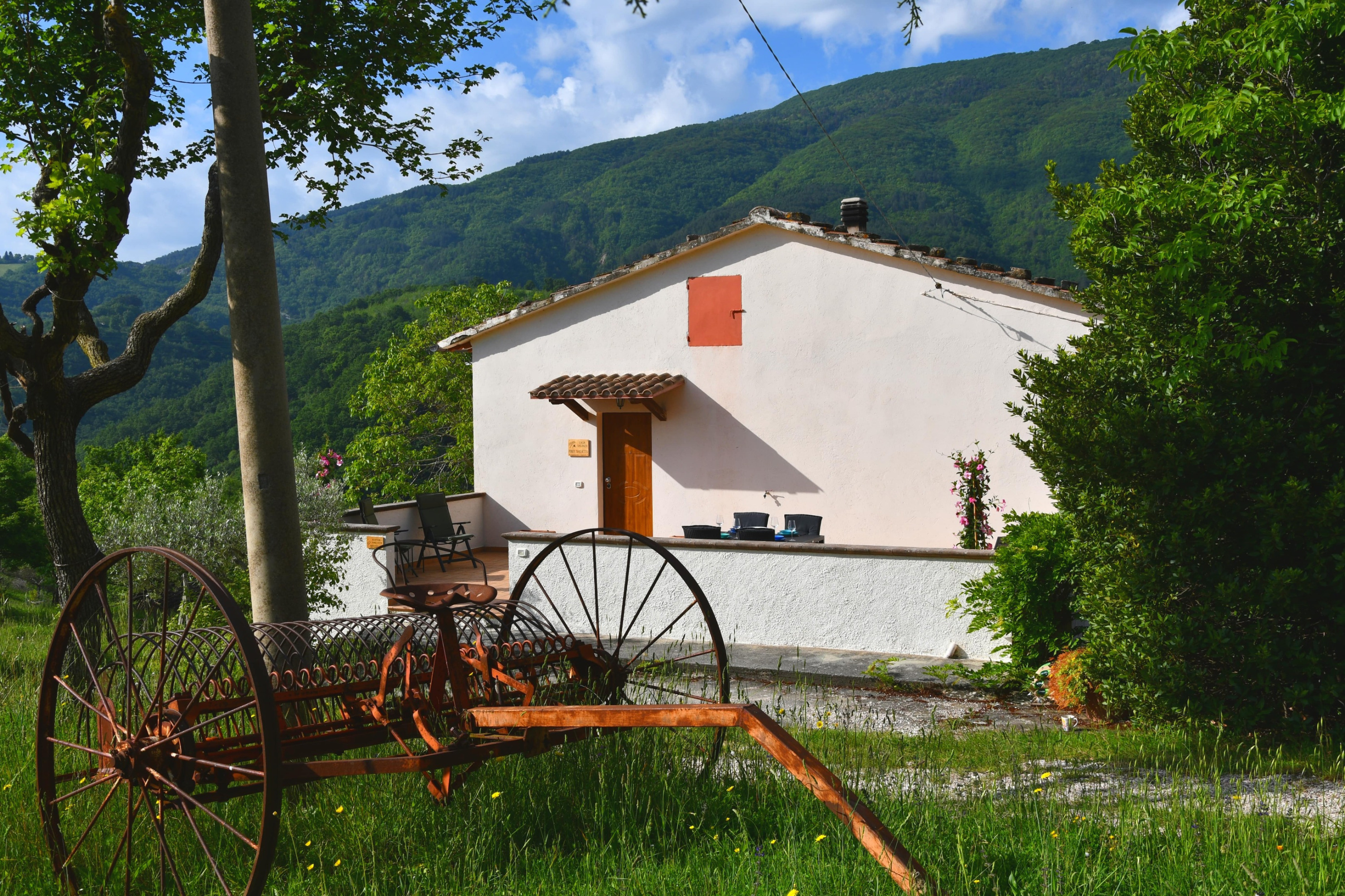 View on the holiday home